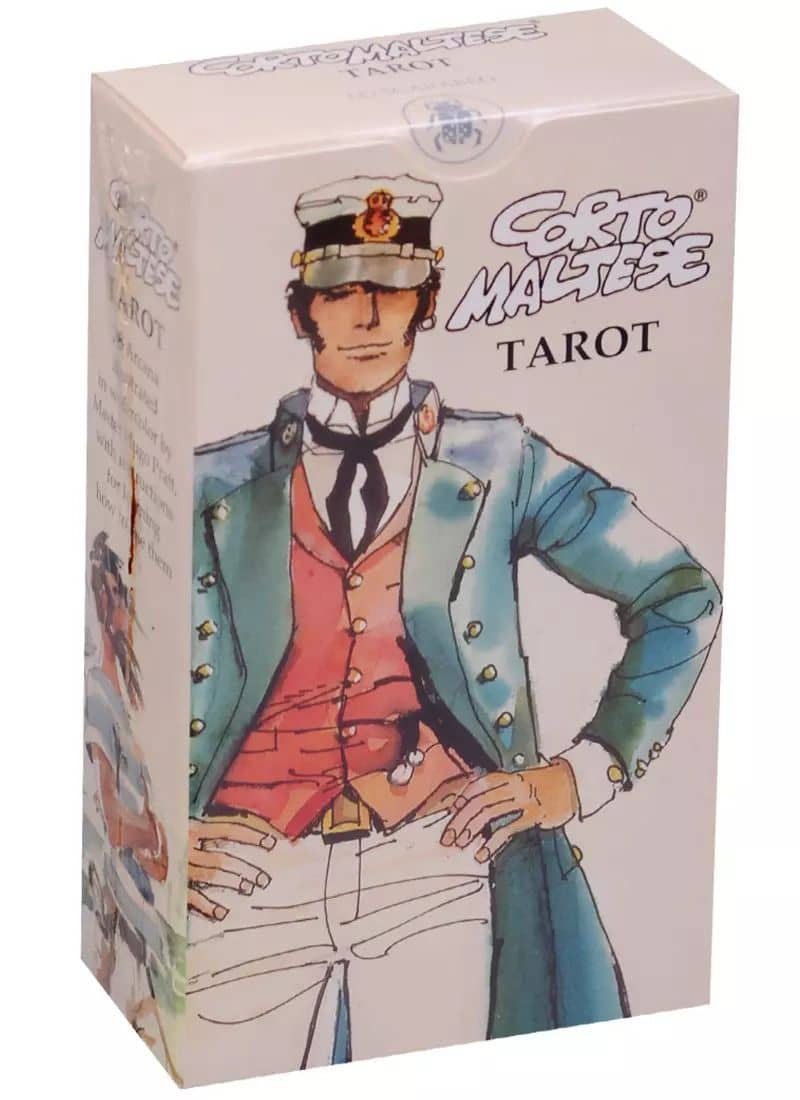 Таро Аввалон, Corto Maltese Tarot Таро Корто Мальтезе Хугго Пратт (на англ. яз.) (78 карт) (EX154) (коробка)
