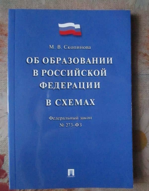 Федеральный закон "Об образовании в Российской Федерации" в схемах. Учебное пособие — Мария Владимировна Скопинова (3)
