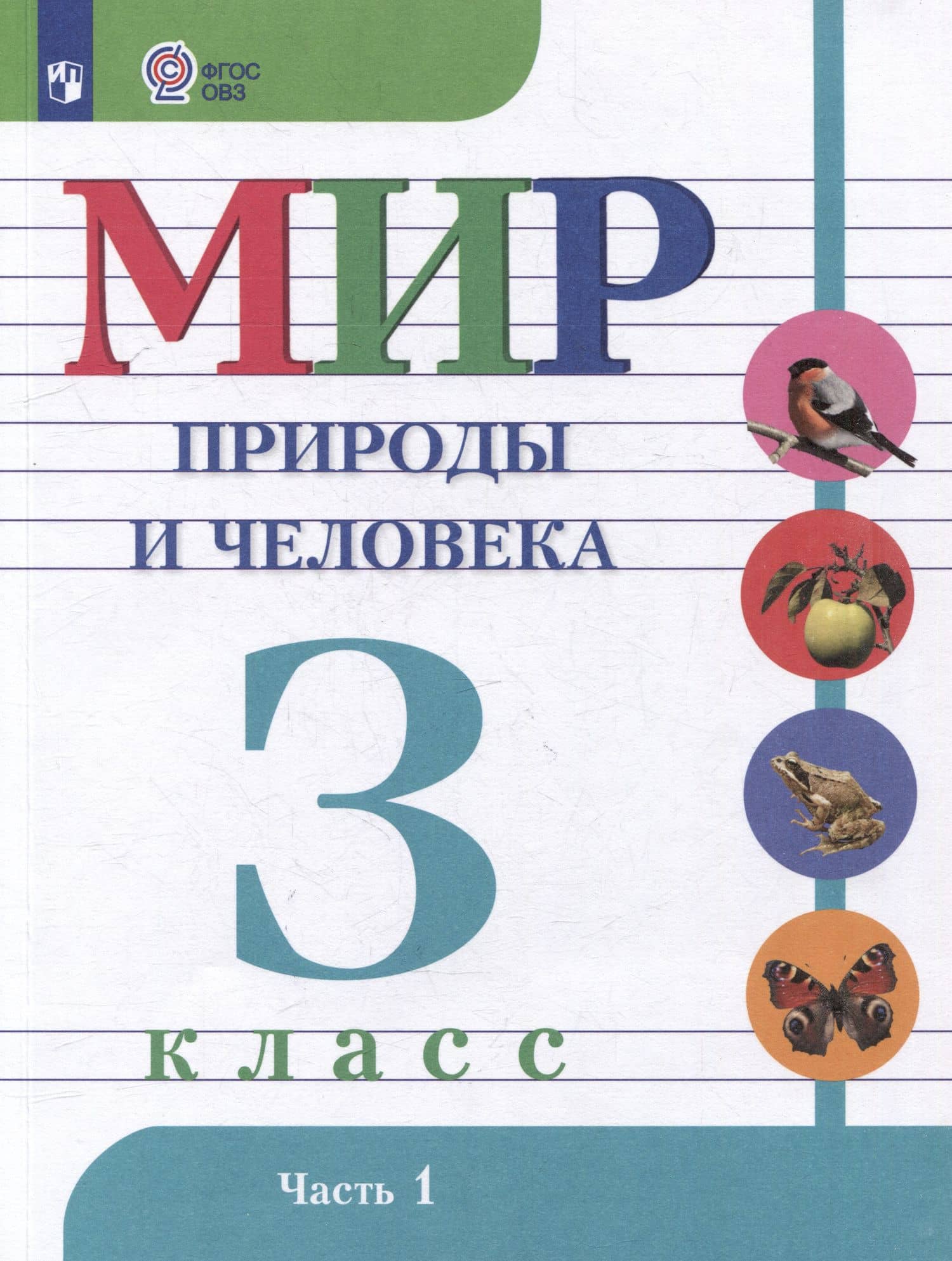 Мир природы и человека: 3 класс: учебник: в 2 частях. Часть 1 (для обучающихся с интеллектуальными нарушениями) — Ирина Анатольевна Ярочкина
