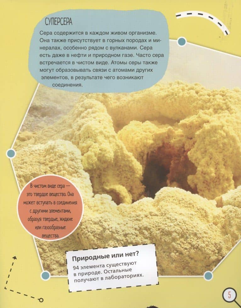 Сера. 6 главных элементов на Земле — Нэнси Дикманн (3)