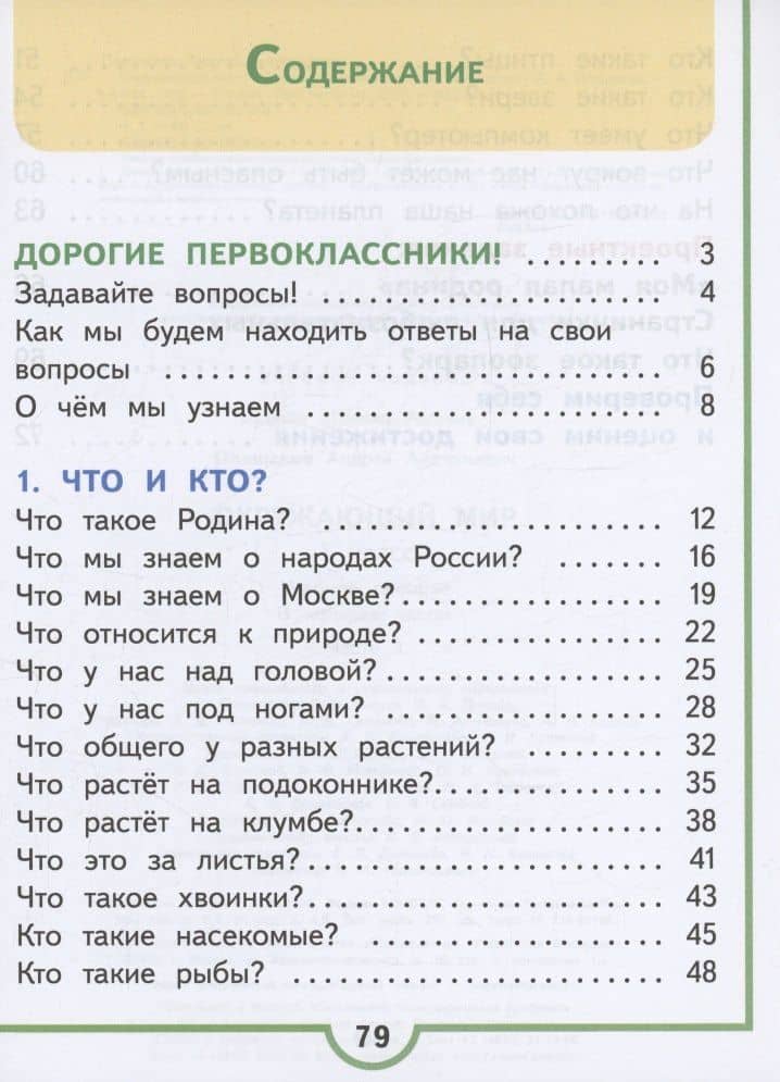 Окружающий мир. 1 класс. Учебное пособие. В 4 частях. Часть 1 (для слабовидящих обучающихся) — Андрей Анатольевич Плешаков (2)