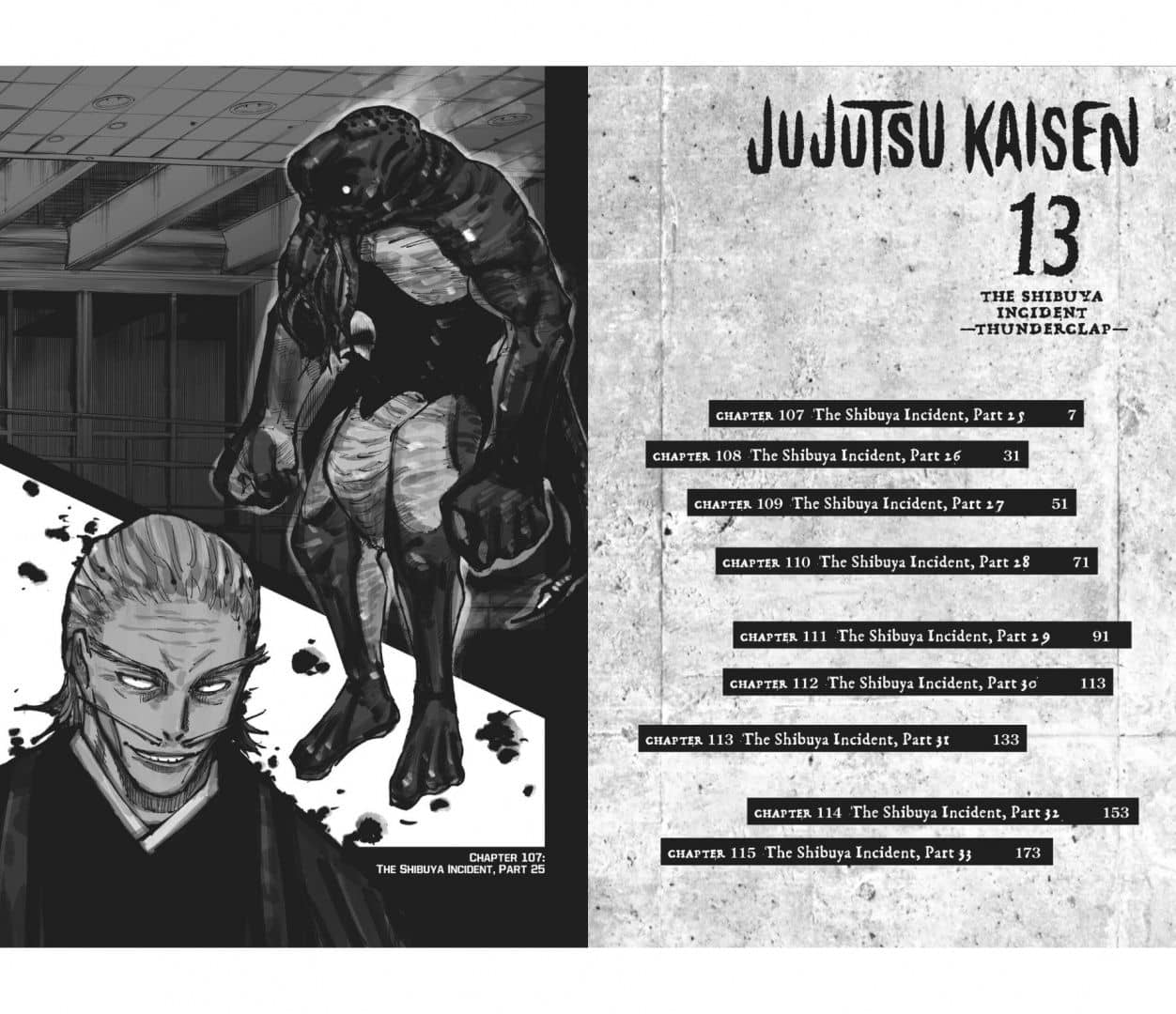 Jujutsu Kaisen. Volume 13 — Гэгэ Акутами (2)