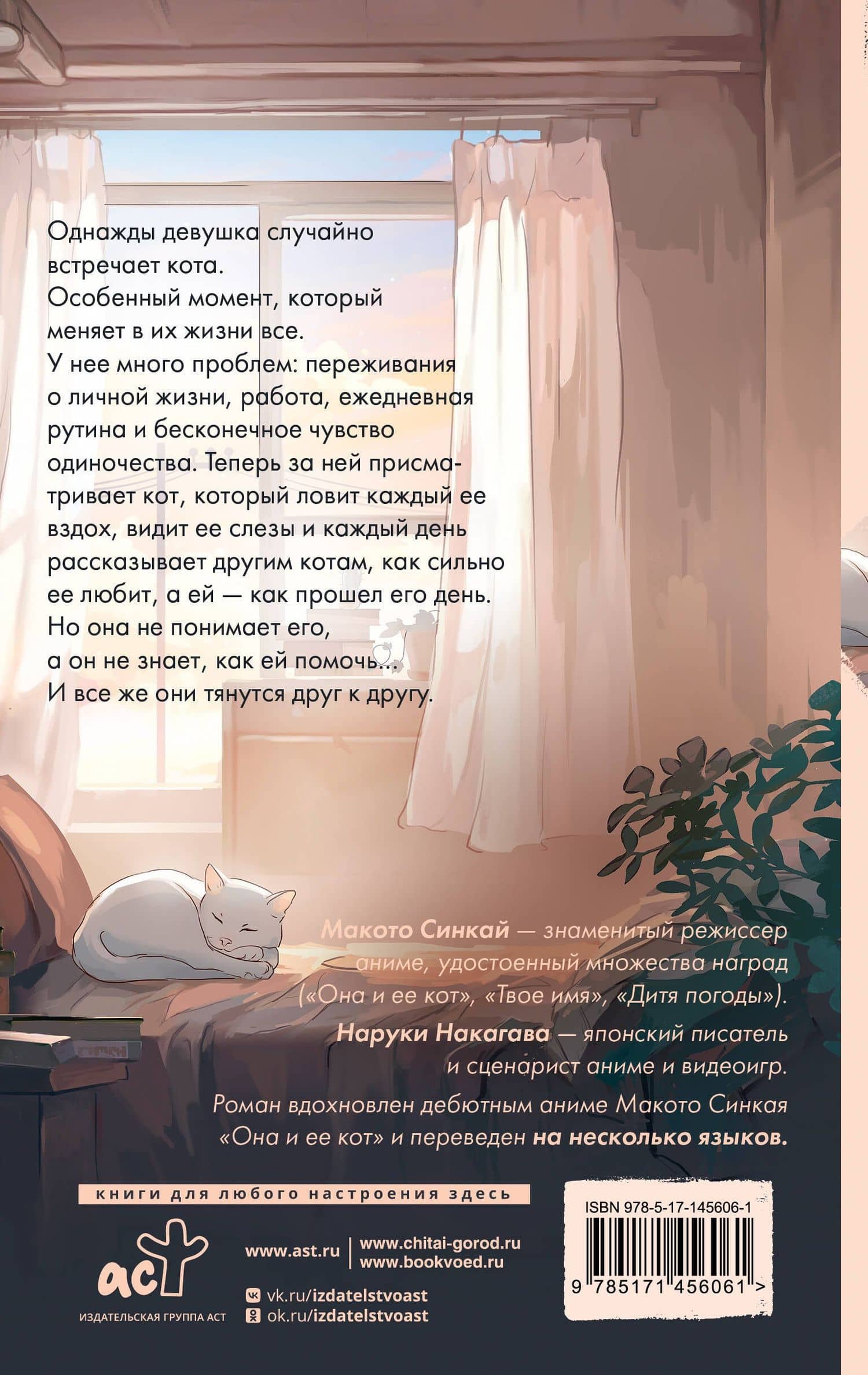 Она и ее кот. Ранобэ — Макото Синкай (2)