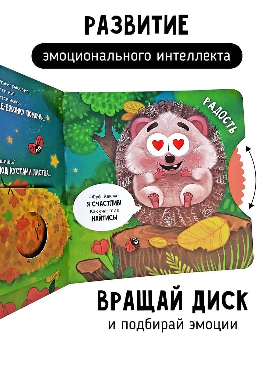 Книги с окошками и диском. Ёжик ищет маму — Юлия Весова (3)