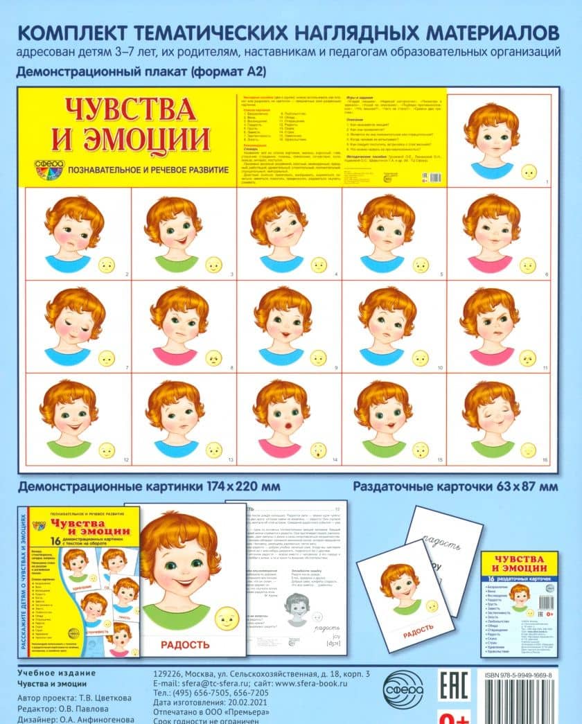 Демонстрационные картинки Эмоции — Татьяна Владиславовна Цветкова (2)