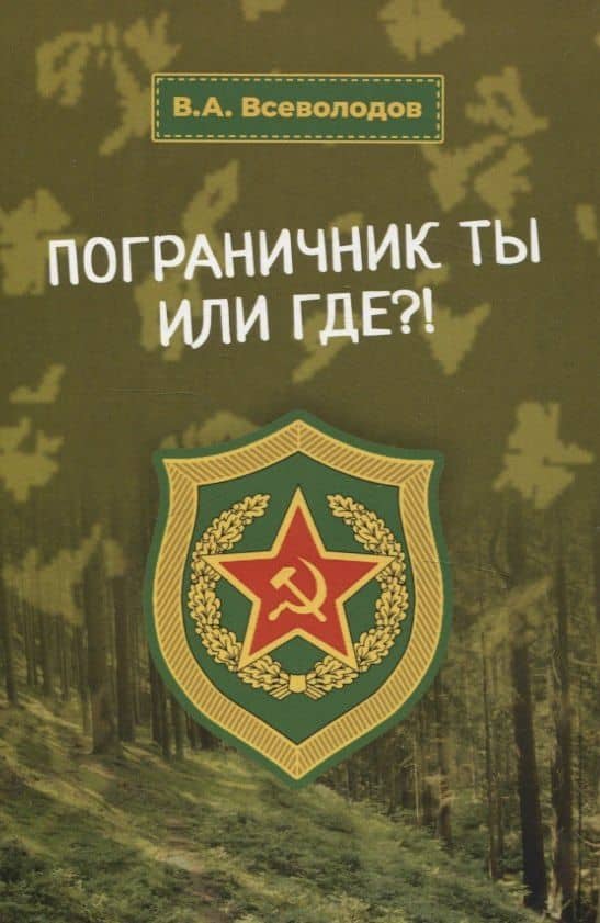 Пограничник ты или где? — Владимир Анатольевич Всеволодов
