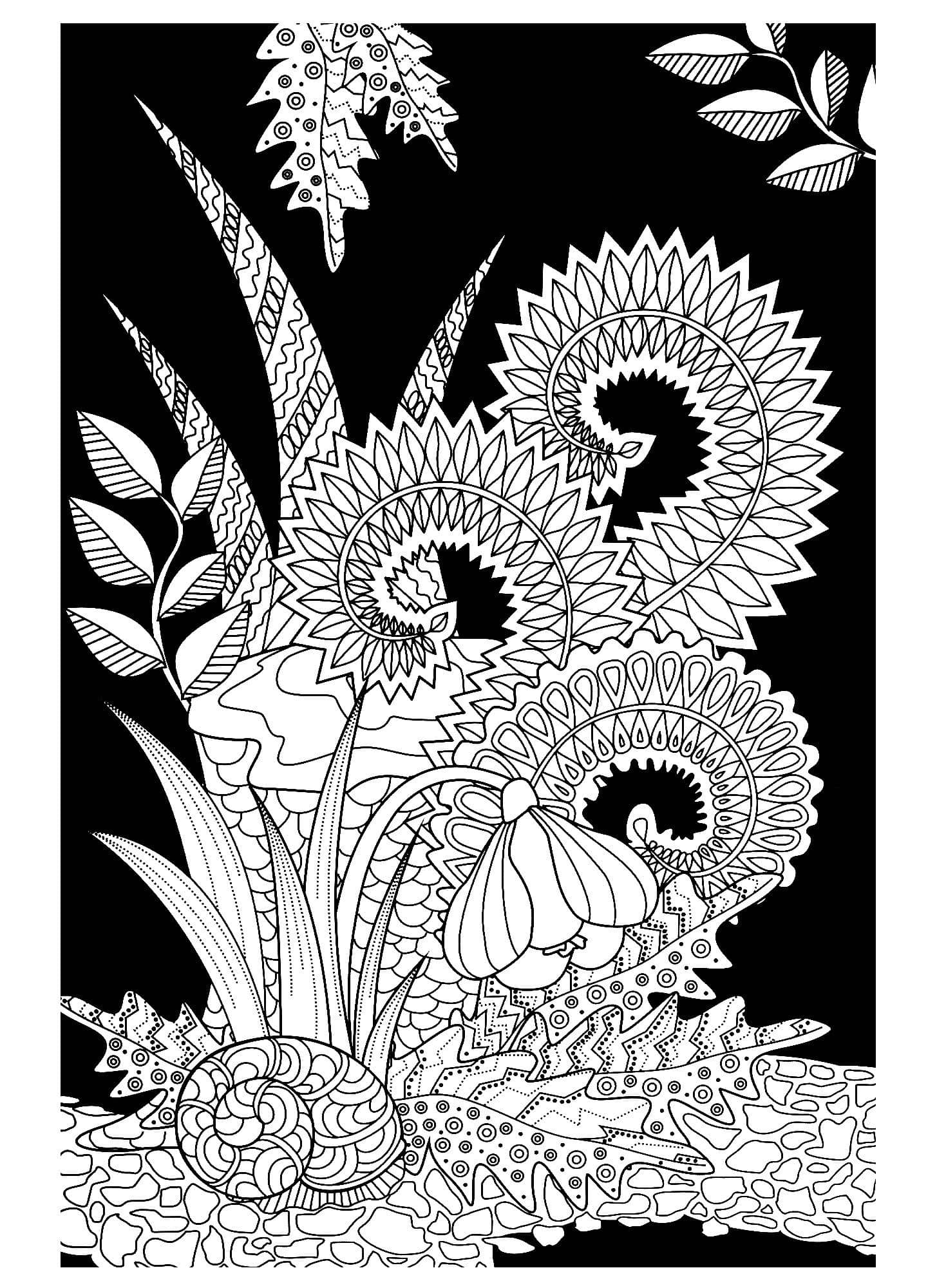 МАКСИ-АНТИСТРЕСС. УЗОРЫ ЛЕСА (2)