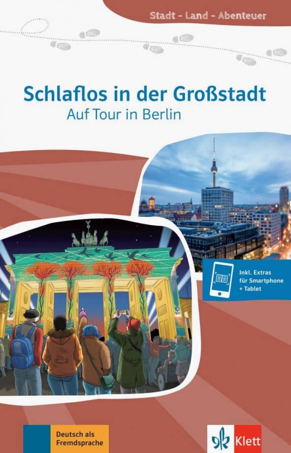 Schlaflos in der Großstadt. Auf Tour in Berlin. A1. Buch + Online