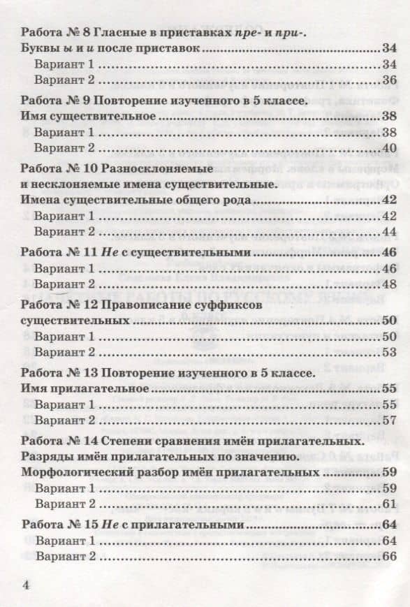 Зачетные работы по русскому языку. 6 класс. К учебнику М. Т. Баранова и др. "Русский язык. 6 класс" (к новому учебнику) — Елена Владимировна Селезнева (3)