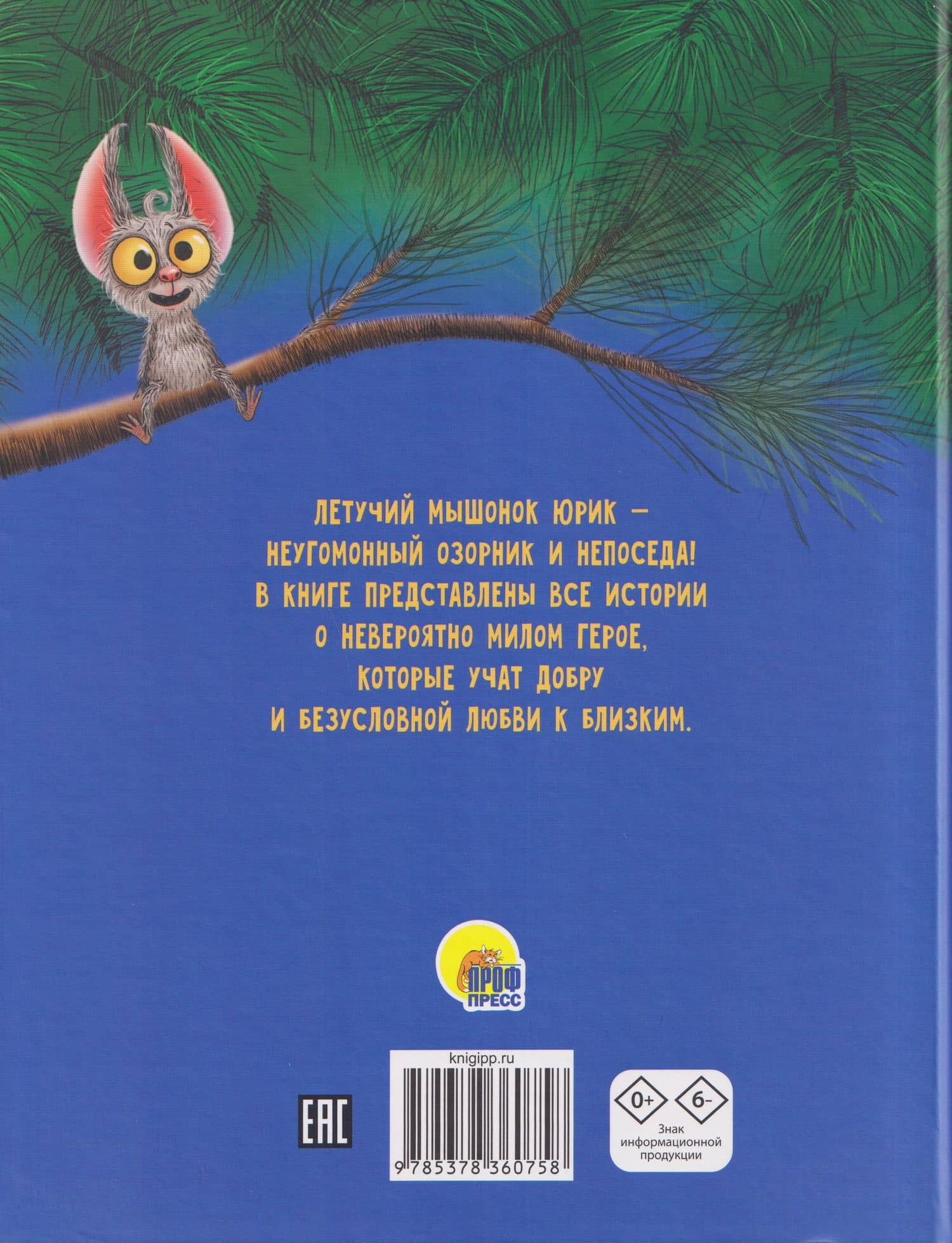 Лучший для мамы. Летучий мышонок Юрик и все-все-все — Веста Васягина (2)