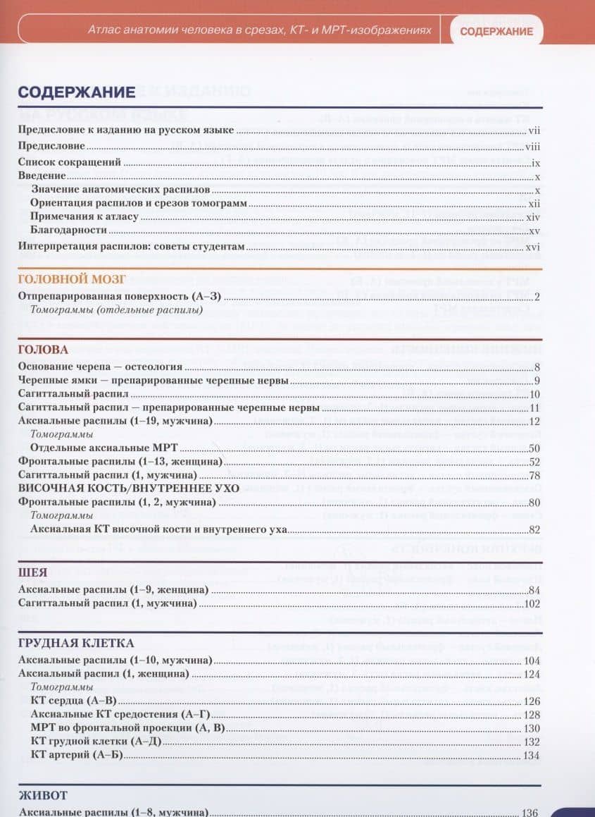 Атлас анатомии человека в срезах, КТ- и МРТ-изображениях — Бари М. Логан (2)