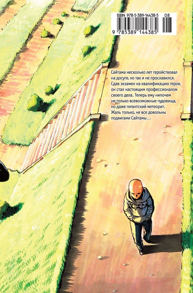 Ванпанчмен. Книга 2 (Том 3, 4) - Слухи. Гигантский метеорит. (One Punch-Man). Манга — One (2)
