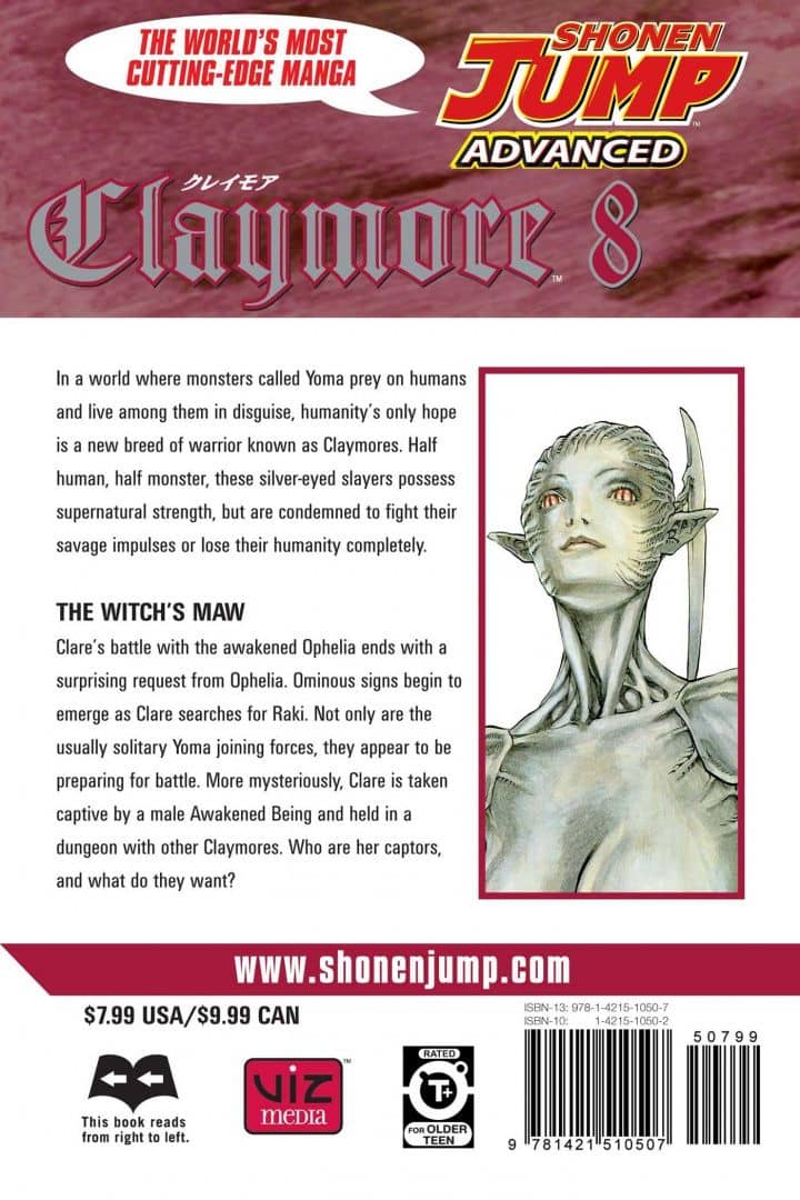 Claymore. Volume 8 — Norihiro Yagi (2)