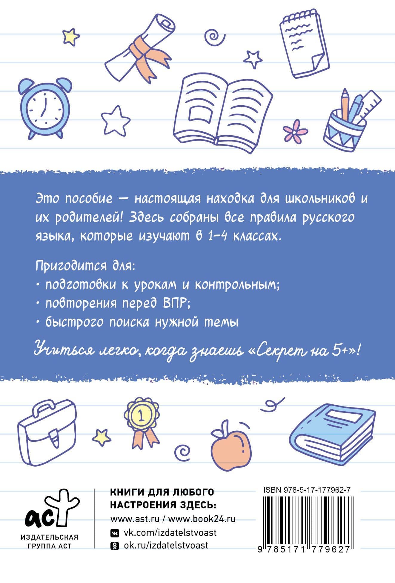 Шпаргалки по русскому языку. Начальная школа (2)