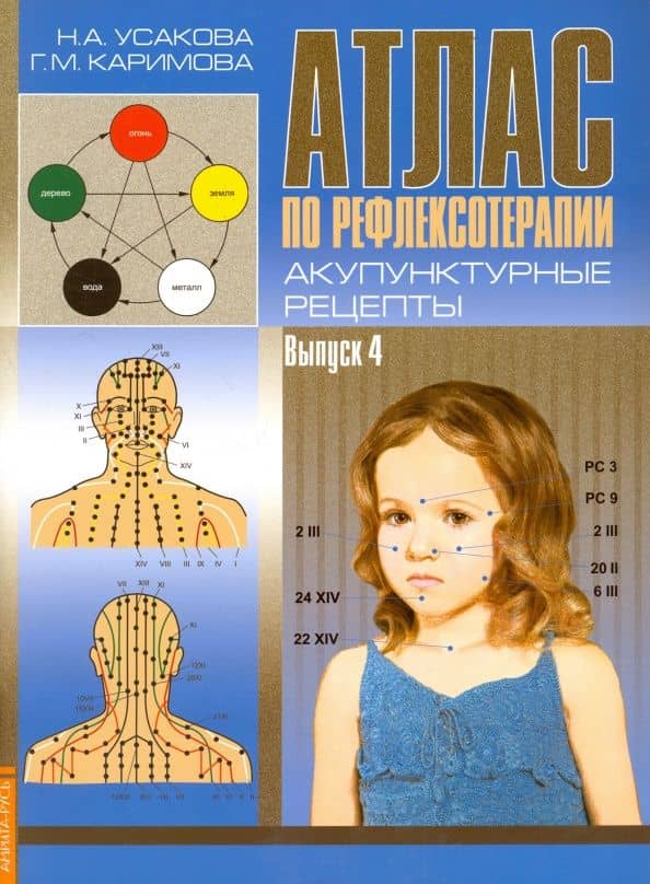 Атлас по рефлексотерапии. Акупунктурные рецепты. Выпуск 4 — Нина Андреевна Усакова