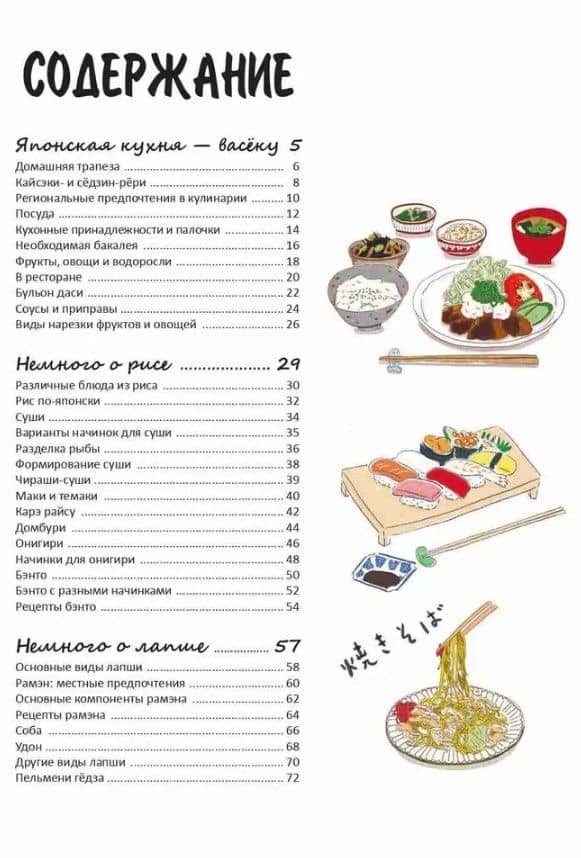 Японская кухня в иллюстрациях — Лор Кие (3)