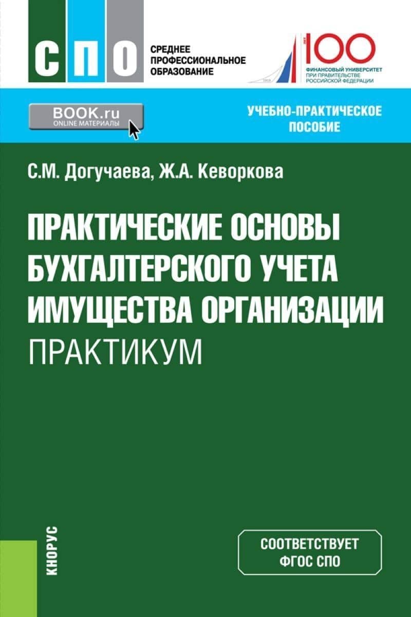 Практические основы бухгалтерского учета имущества организации Практикум (СПО) Догучаева (ФГОС) — Светлана Магомедовна Догучаева
