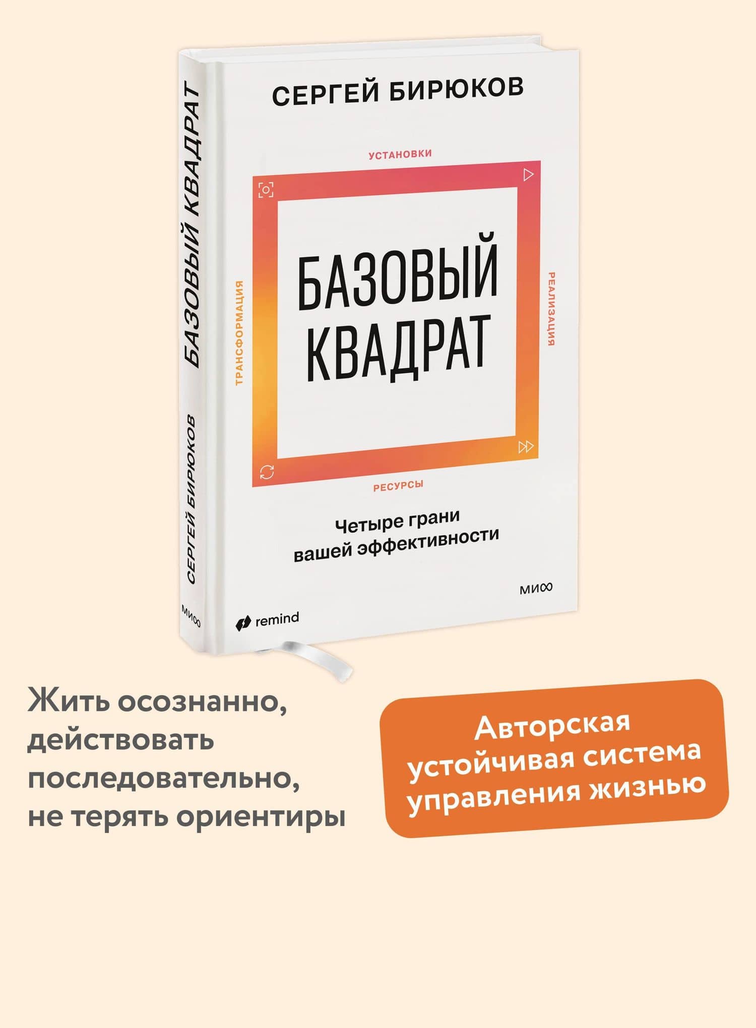 Базовый квадрат. Четыре грани вашей эффективности — Сергей Андреевич Бирюков (2)