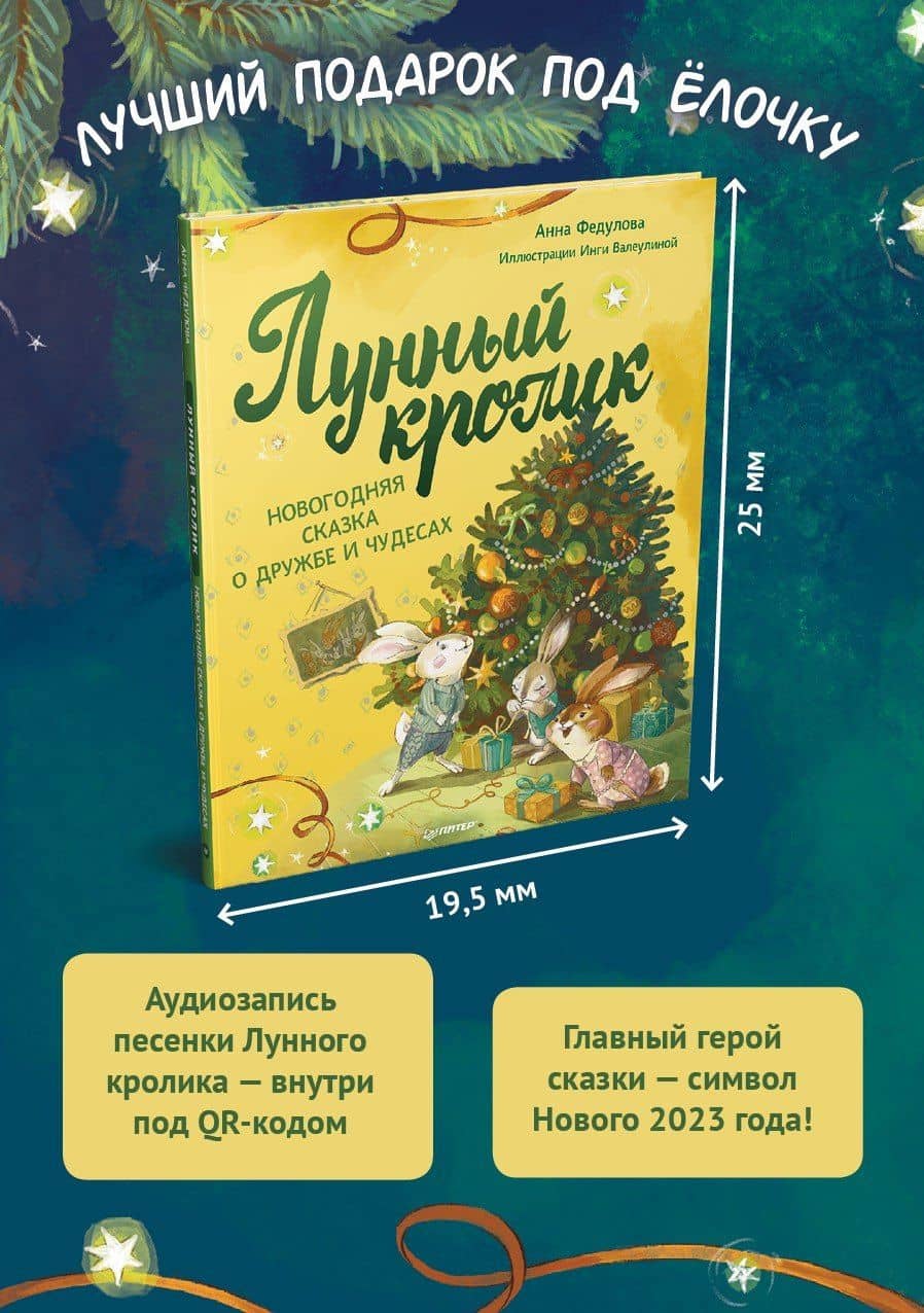 Лунный кролик. Новогодняя сказка о дружбе и чудесах — Анна Федулова (2)