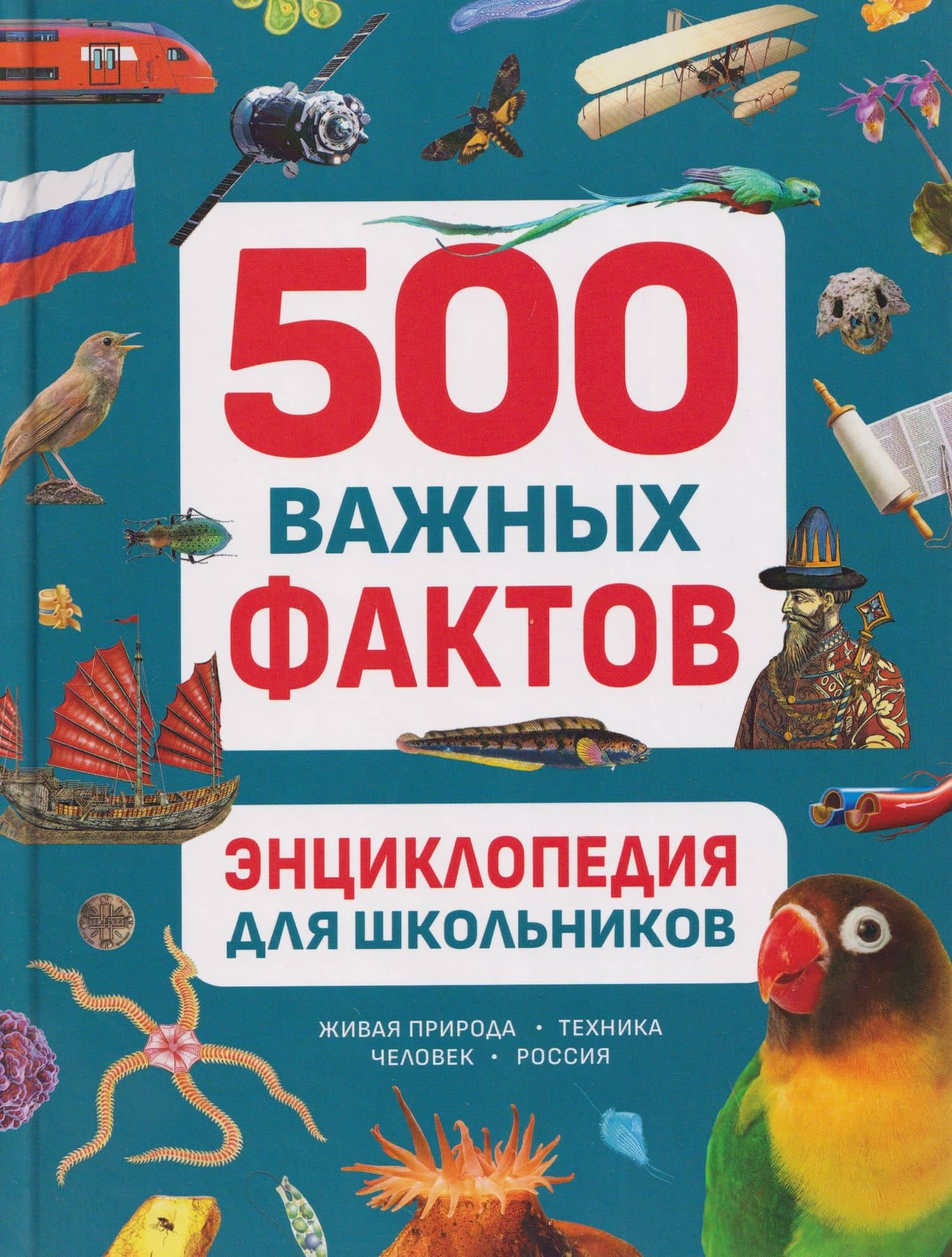 Энциклопедия для школьников. 500 важных фактов — Петр Михайлович Волцит