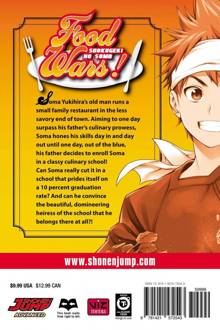 Food Wars! Shokugeki no Soma. Volume 1 — Yuto Tsukuda (2)