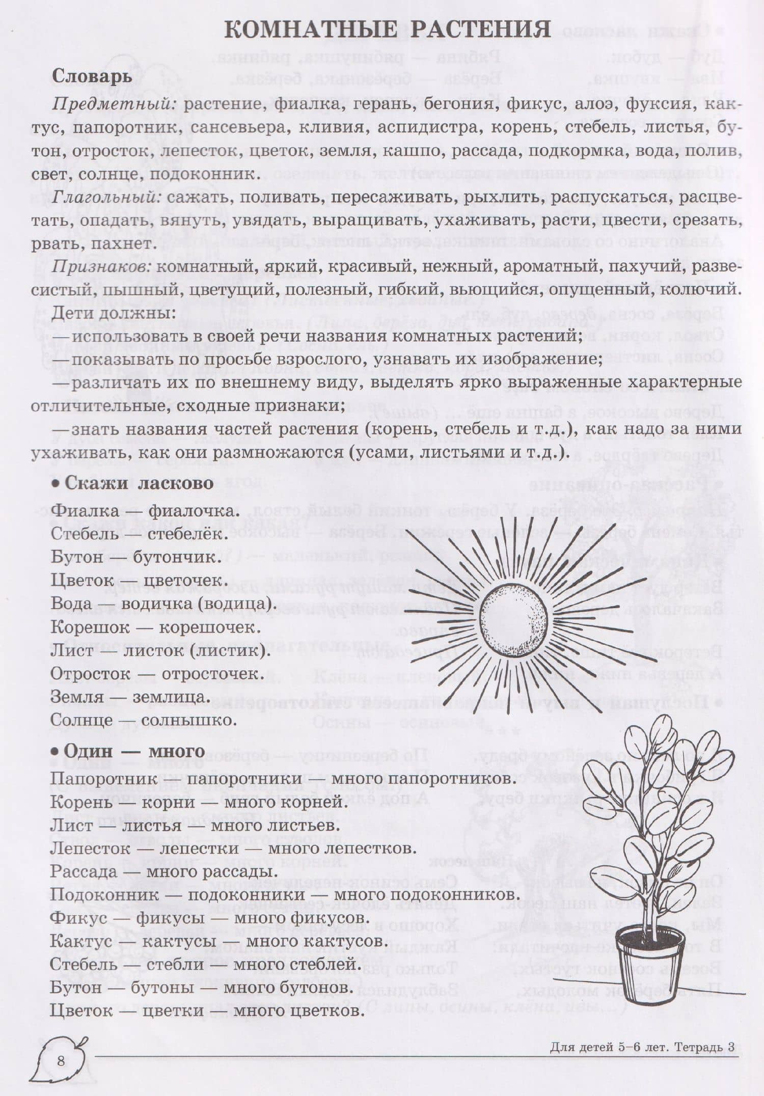 Домашняя логопедическая тетрадь. Учим слова и предложения. Речевые игры и упражнения для детей 5-6 лет. В 3-х тетрадях. Тетрадь 3 — Ульяна Митрофановна Сидорова (3)