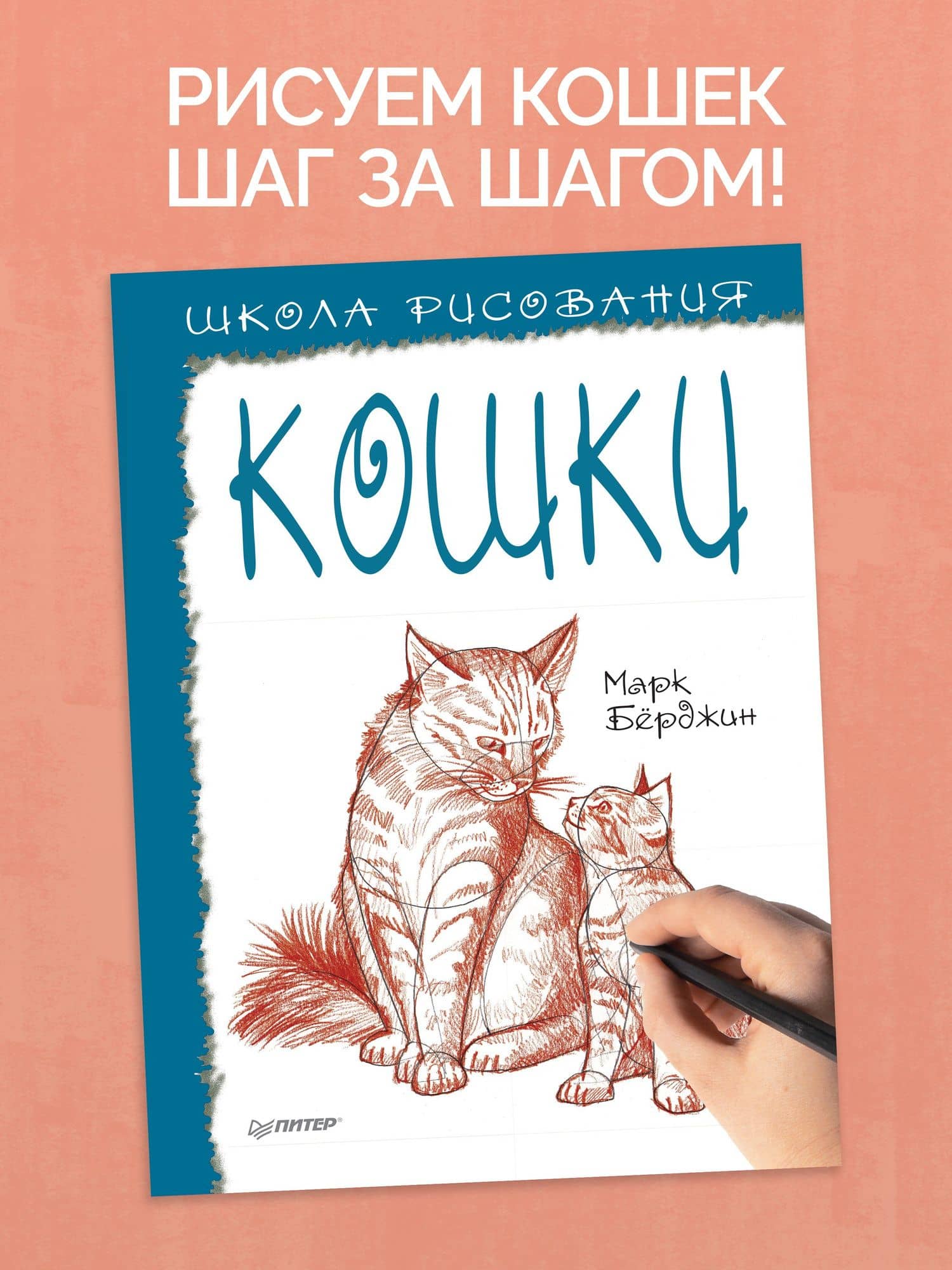 Школа рисования. Кошки — Марк Берджин (3)