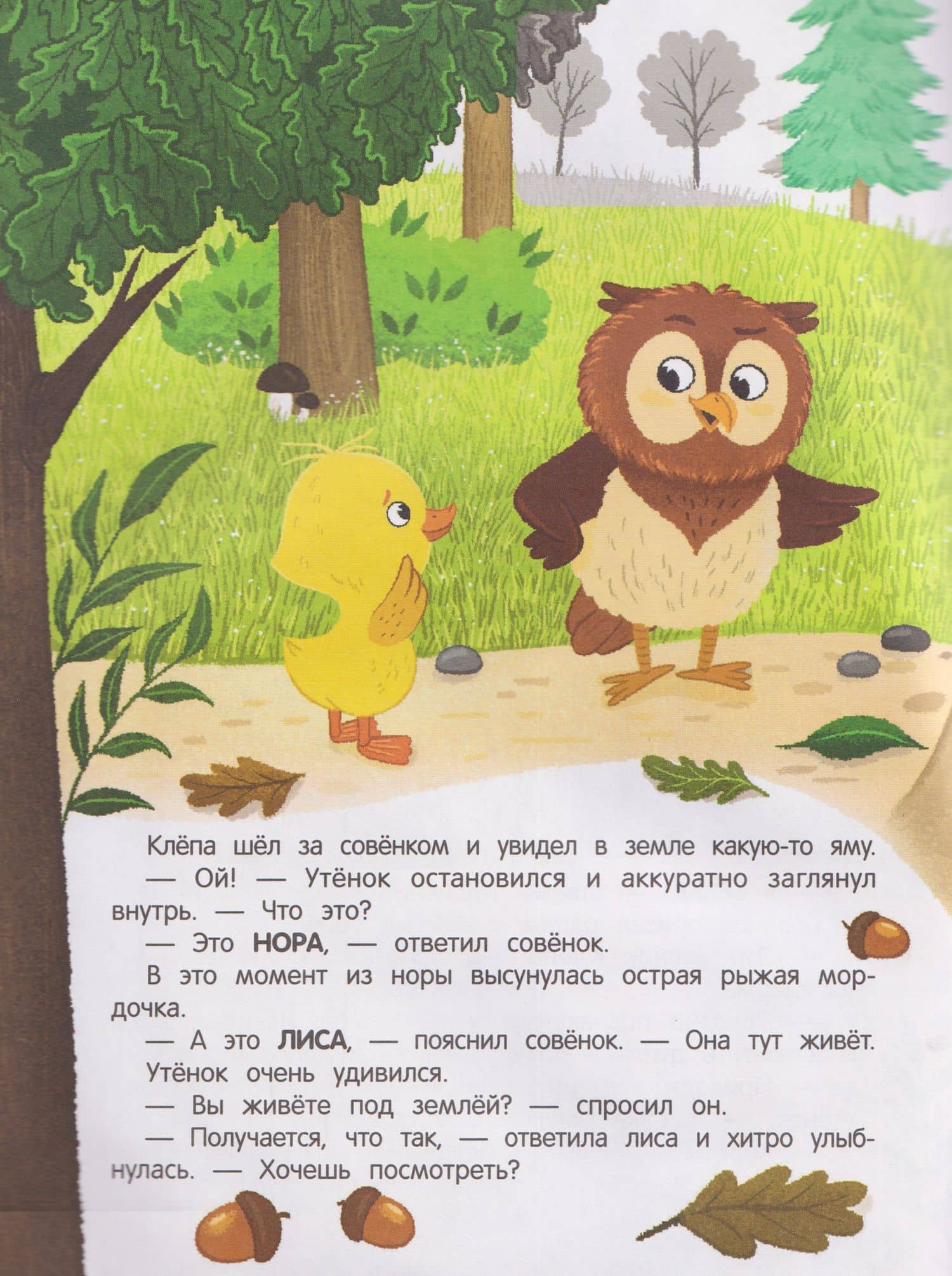 Утёнок в лесу!: книжка с наклейками — Ирина Вадимовна Зартайская (3)