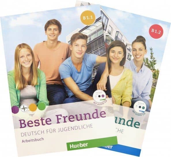 Beste Freunde B1. Paket Arbeitsbuch B1/1 und B1/2. Deutsch für Jugendliche mit CD (комплект из 2-х книг)