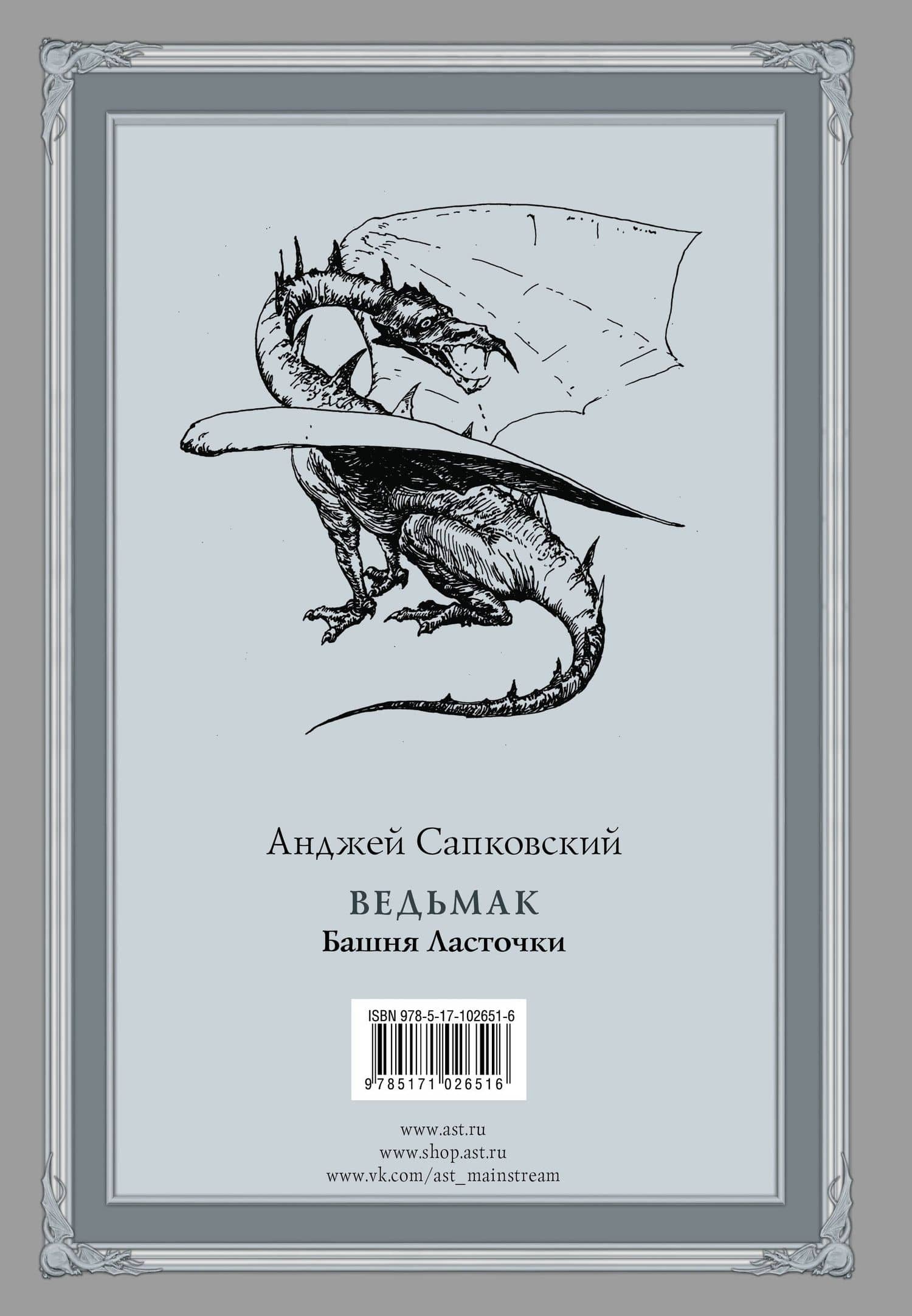 Ведьмак: Башня Ласточки — Сапковский Анджей (2)