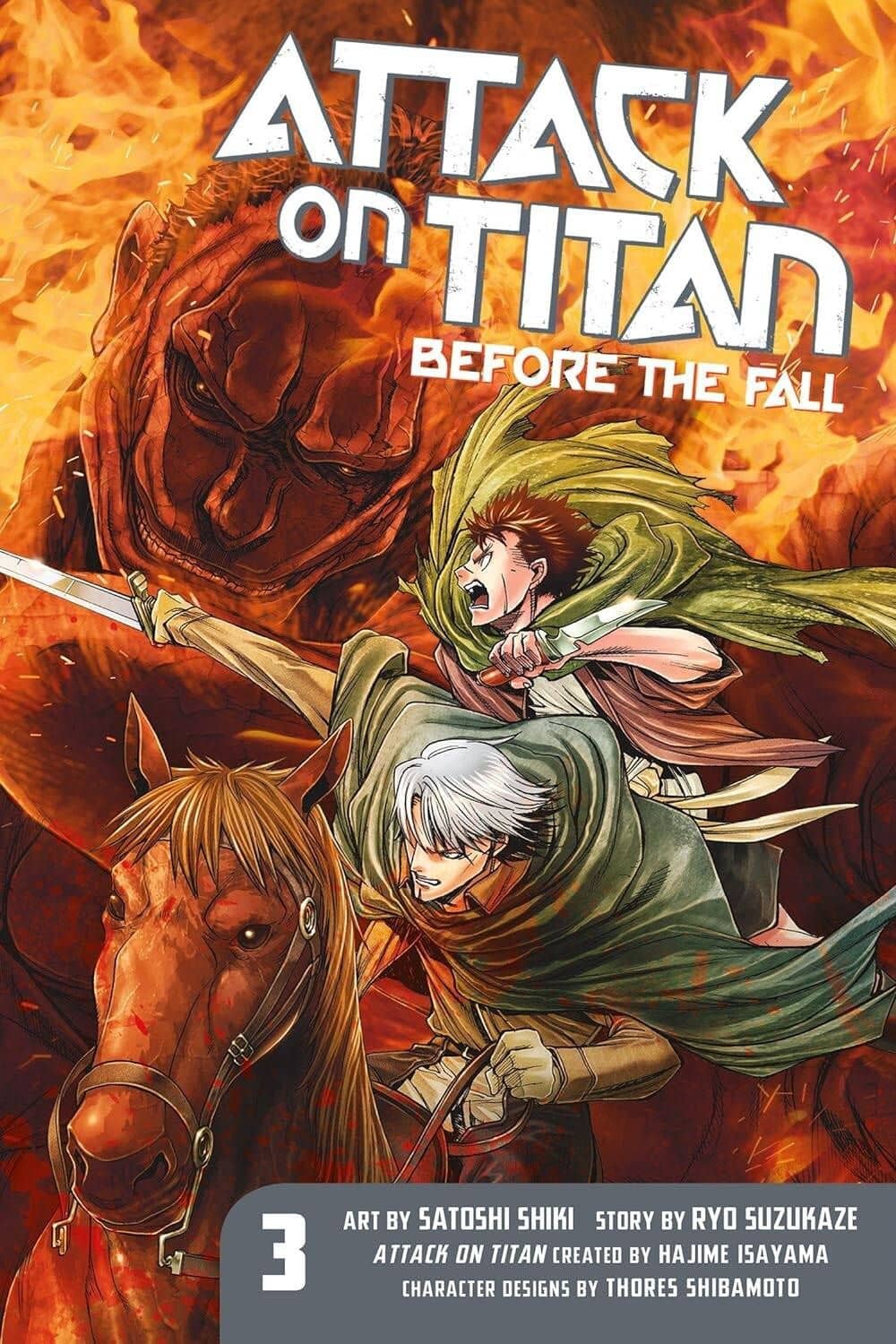 Attack on Titan: Before the Fall 3 — Hajime Isayama (2)