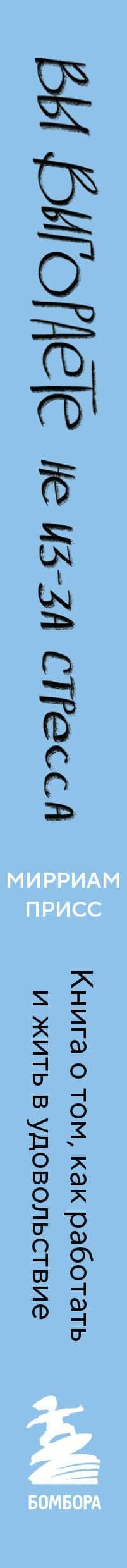 Вы выгораете не из-за стресса. Книга о том, как работать и жить в удовольствие — Мирриам Присс (3)