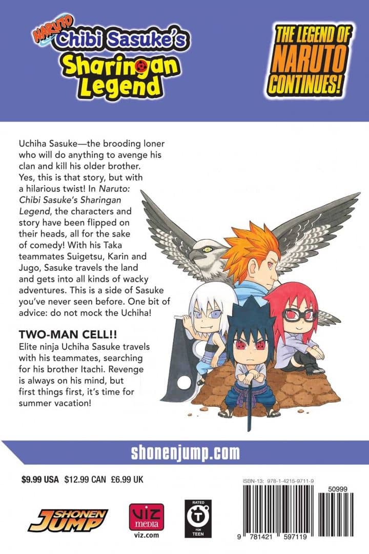 Naruto. Chibi Sasuke's Sharingan Legend. Volume 2 — Kenji Taira (2)
