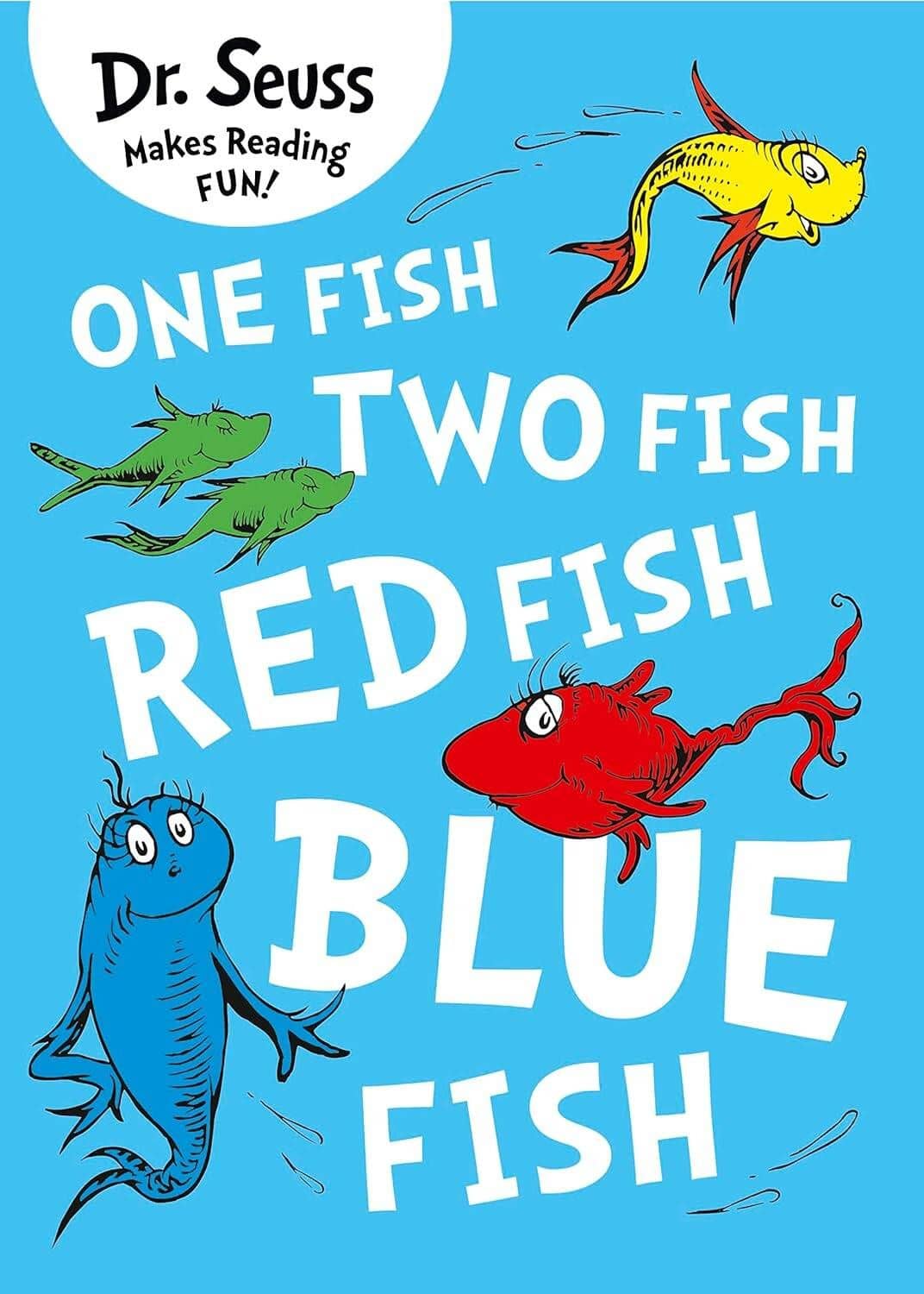 One fish, two fish, red fish, blue fish (Dr. Seuss ) Одна рыба, две рыбы, красная рыба, синяя рыба (Доктор Сьюз) /Книги на английском языке — Seuss Dr (2)