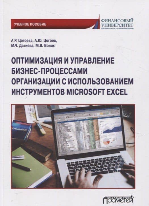 Оптимизация и управление бизнес-процессами организации с использованием инструментов Microsoft Excel: Учебное пособие — Алан Юрьевич Цогоев