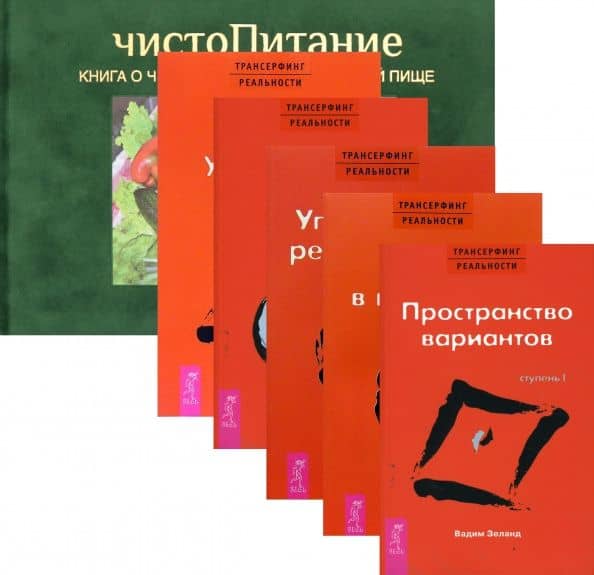 Трансерфинг ступень. 1-5. ЧистоПитание. Комплект из 6-ти книг — Вадим Зеланд