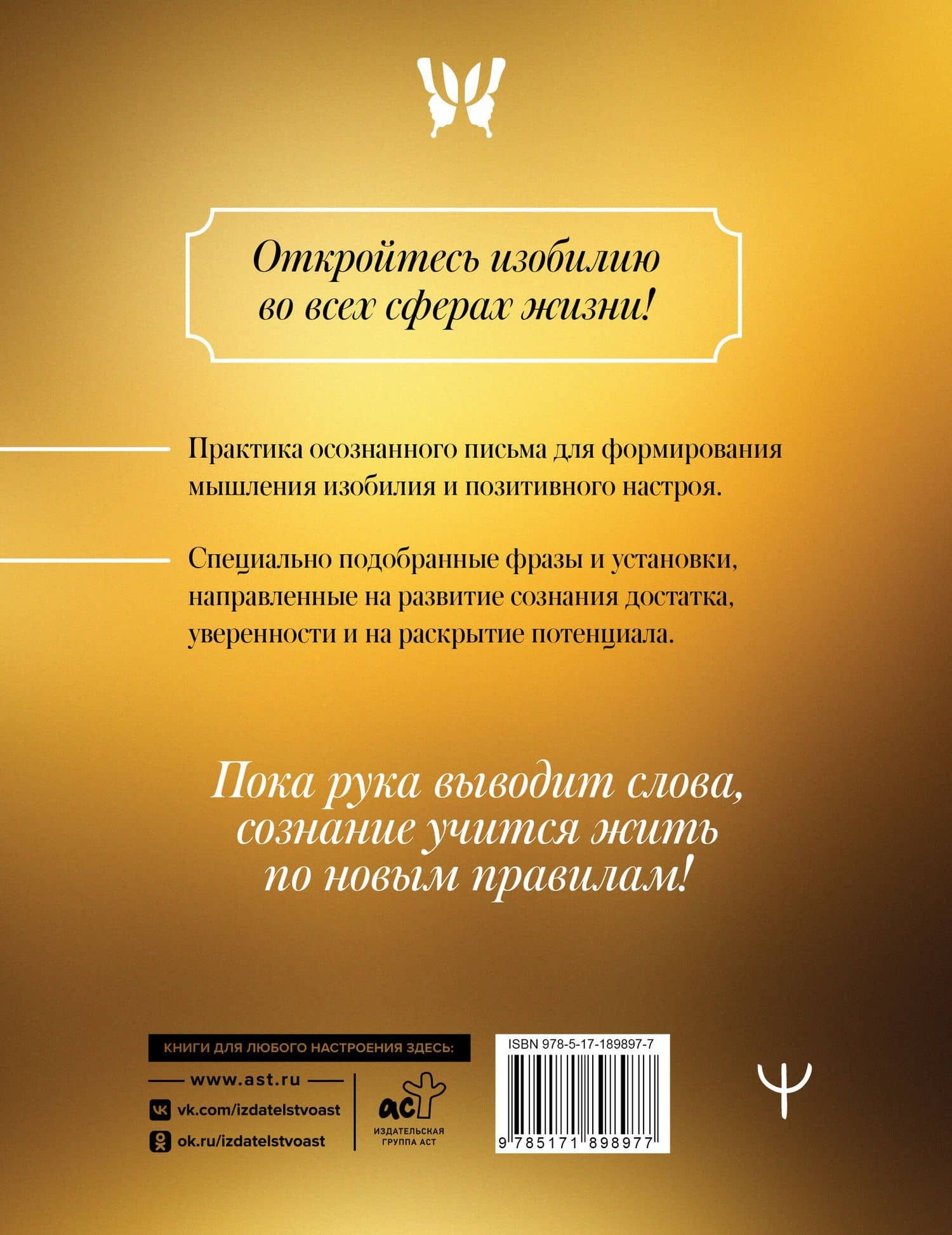 Прописи изобилия для взрослых. Программируй мозг на успех! Настройся на мышление достатка (2)