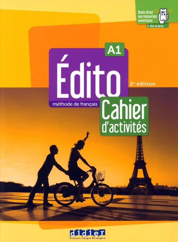 Edito. 2e Edition. A1. Cahier d’activités + didierfle app