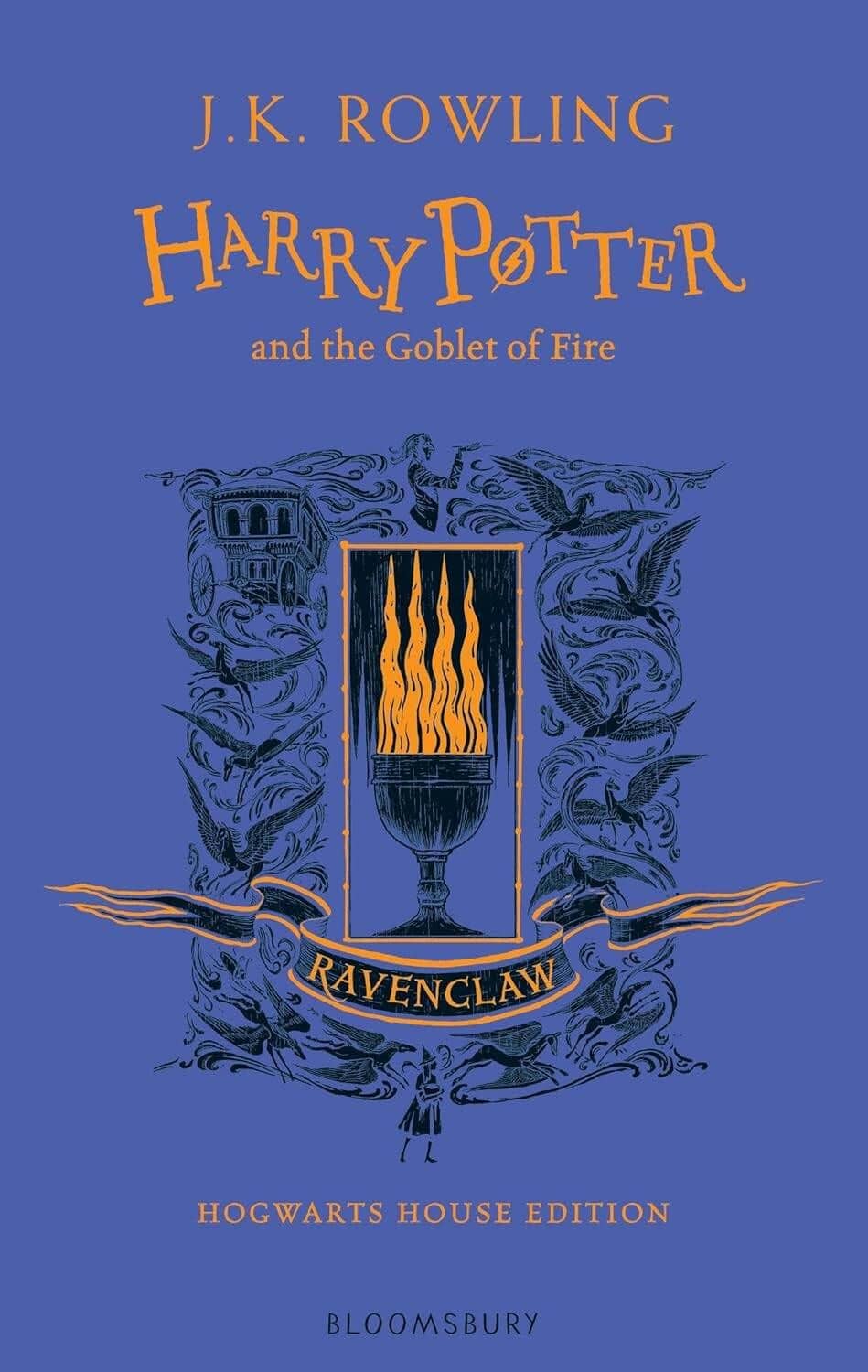 Harry Potter and the Goblet of Fire - Ravenclaw Edition J.K. Rowling Гарри Поттер и и Кубок огня - Когтевран Д.К. Роулинг / Книги на английском языке — Joanne Rowling