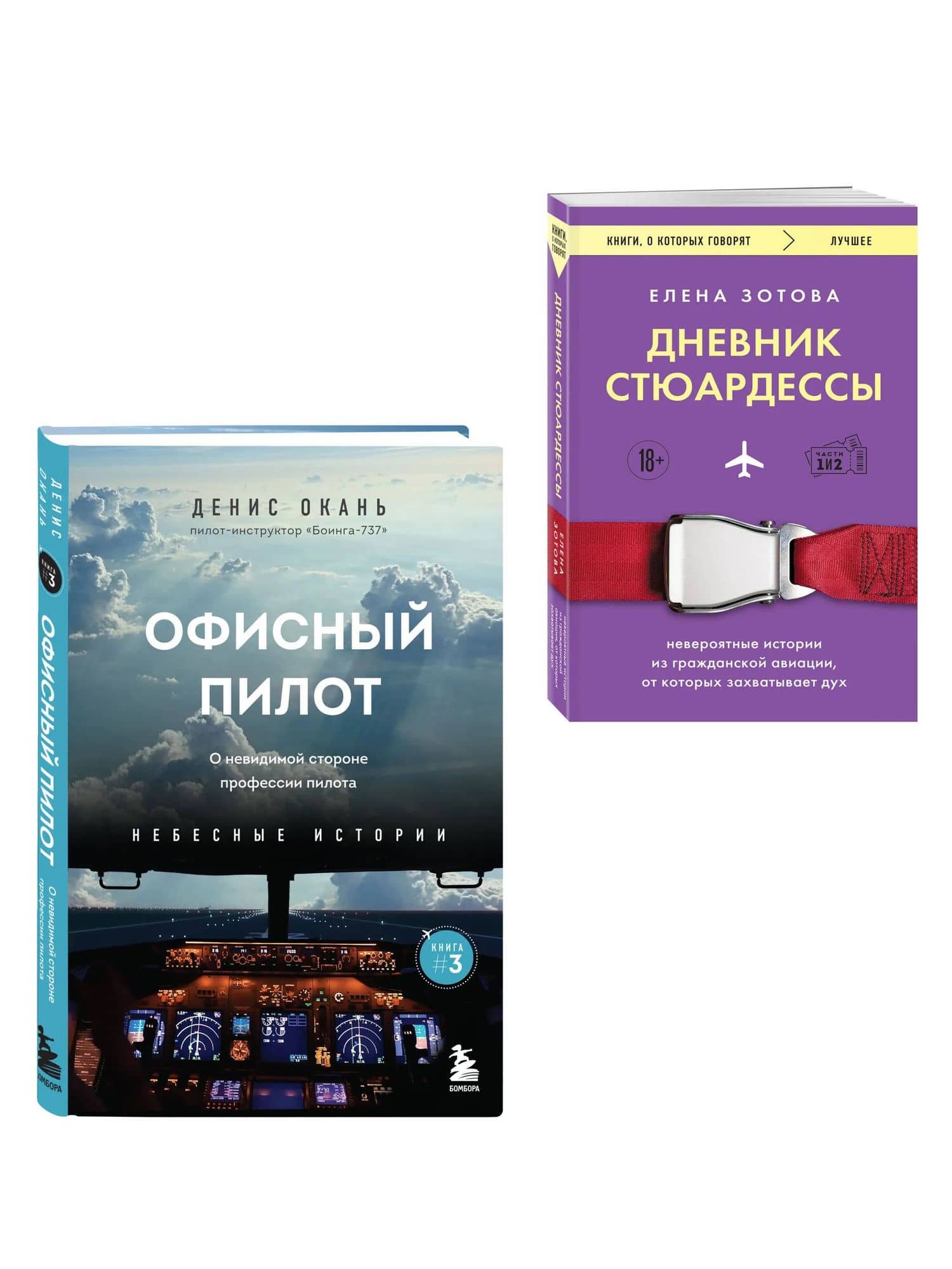 Дневник стюардессы. Невероятные истории из гражданской авиации, от которых захватывает дух и Офисный пилот. О невидимой стороне профессии пилота... (Комплект из 2-х книг) — Денис Сергеевич Окань
