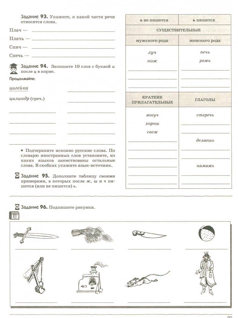 Русский язык. 5 класс. Рабочая тетрадь к учебнику В.В. Бабайцевой. Углубленное изучение. ФГОС — Алексей Владимирович Глазков (2)