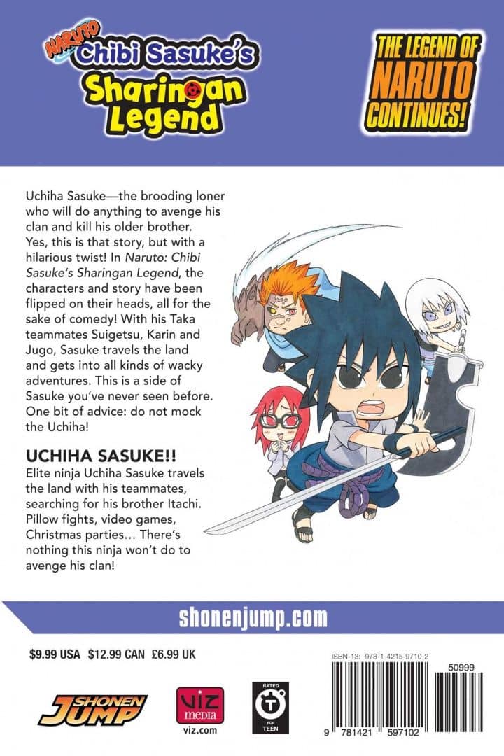 Naruto. Chibi Sasuke's Sharingan Legend. Volume 1 — Kenji Taira (2)