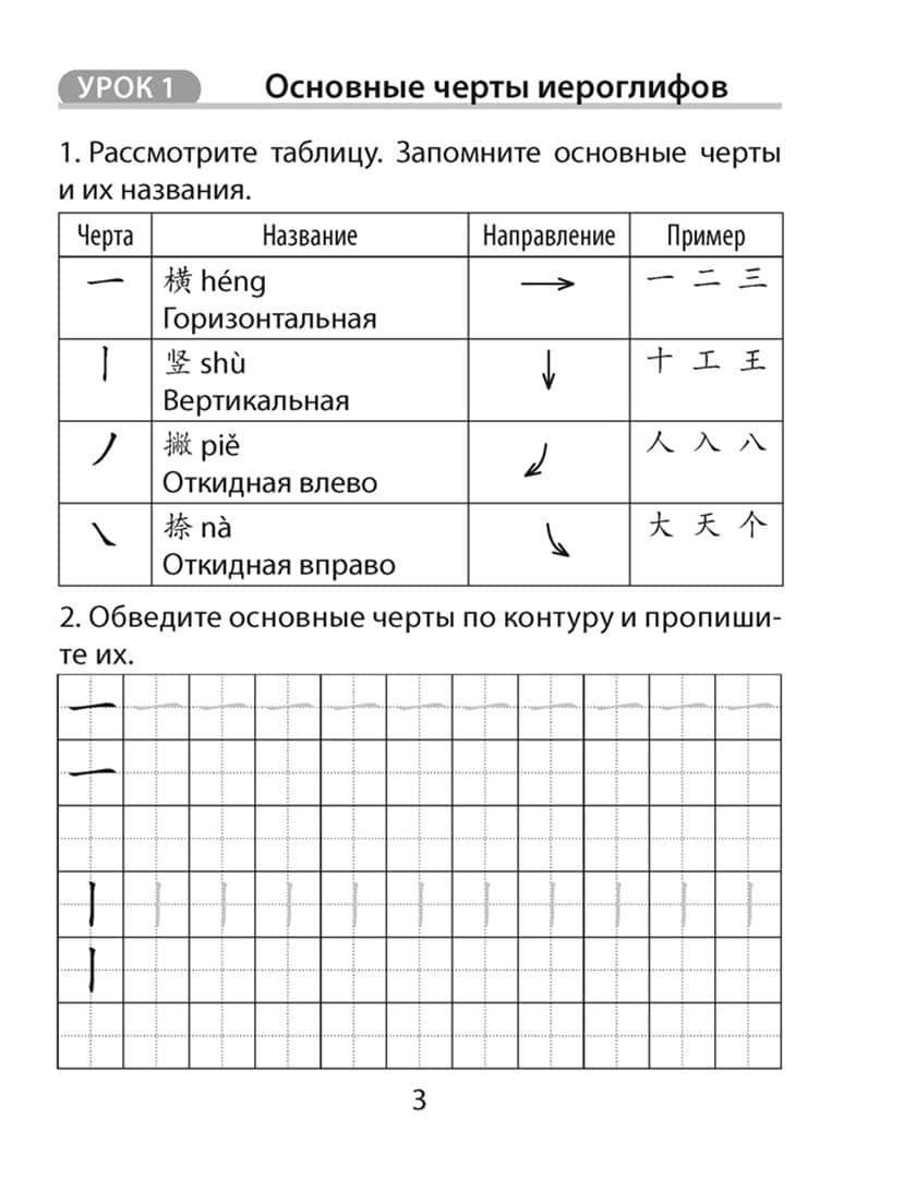 Китайский язык. 3 класс. Прописи — Юлия Викторовна Молоткова (2)