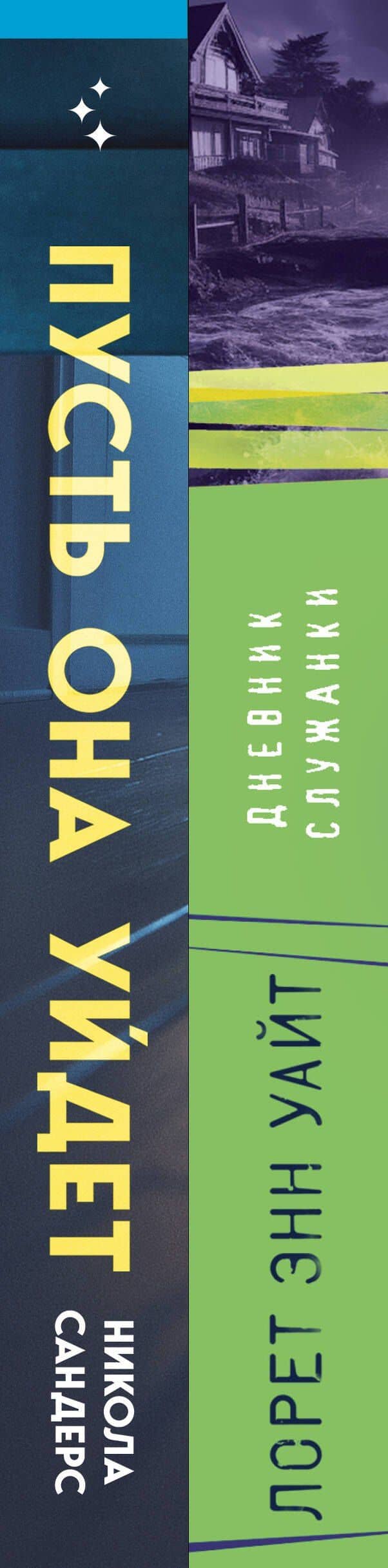 Комплект из 2-х книг (Пусть она уйдет + Дневник служанки) — Никола Сандерс (3)