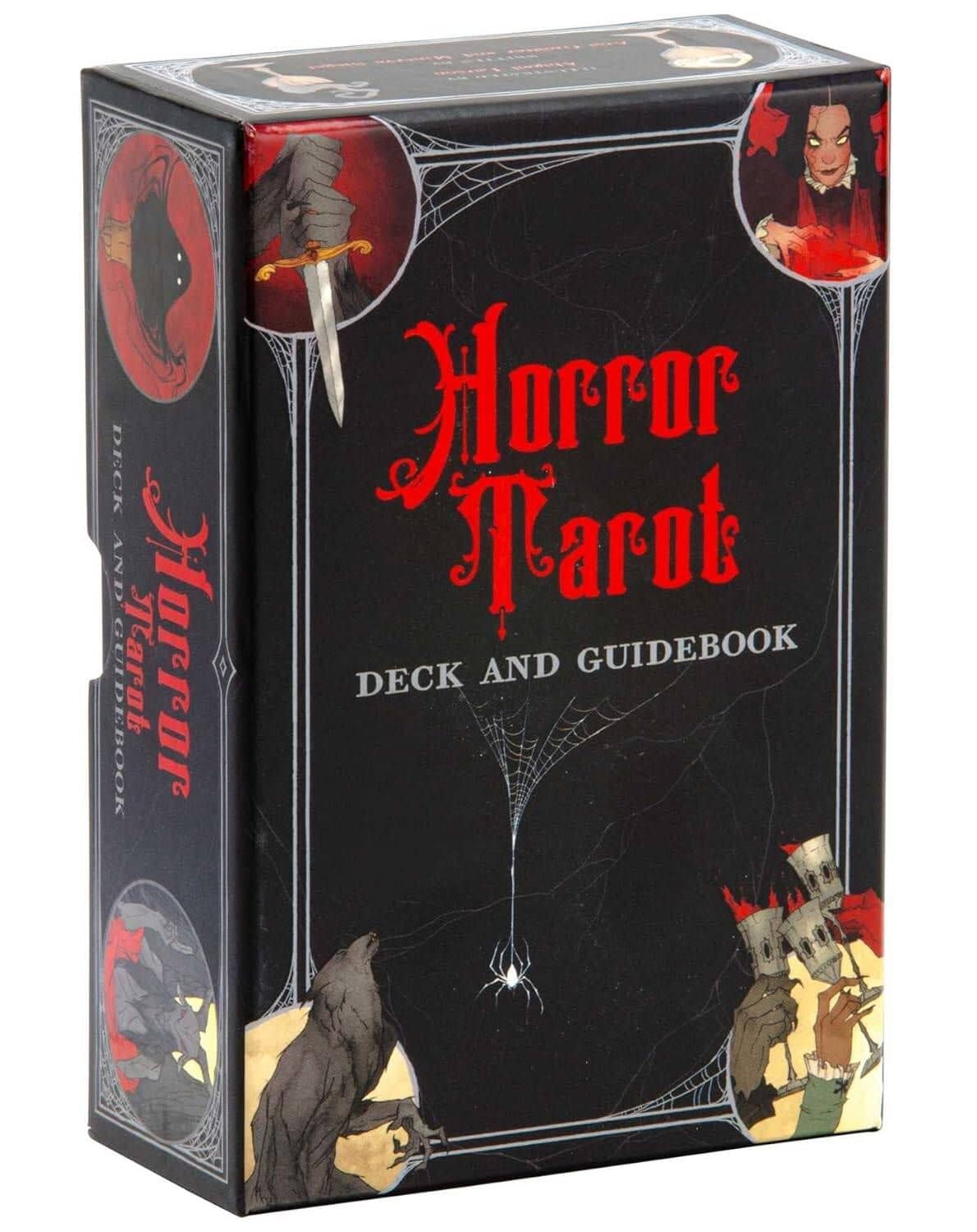 Horror Tarot Deck: 78 cards and Guidebook — Минерва Сигел (2)