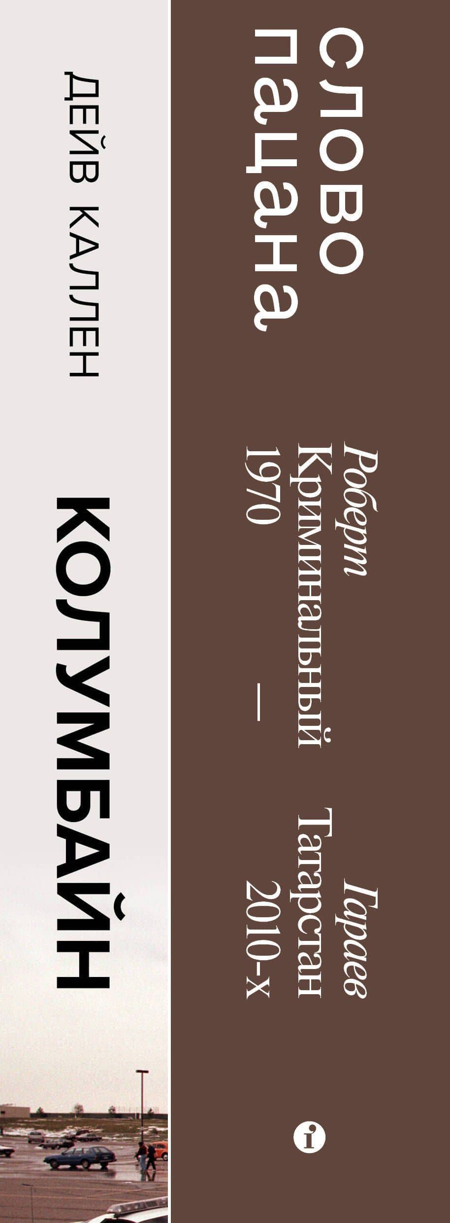 Колумбайн. Слово пацана. Криминальный Татарстан 1970-2010 (Комплект из 2 книг) — Дейв Каллен (3)