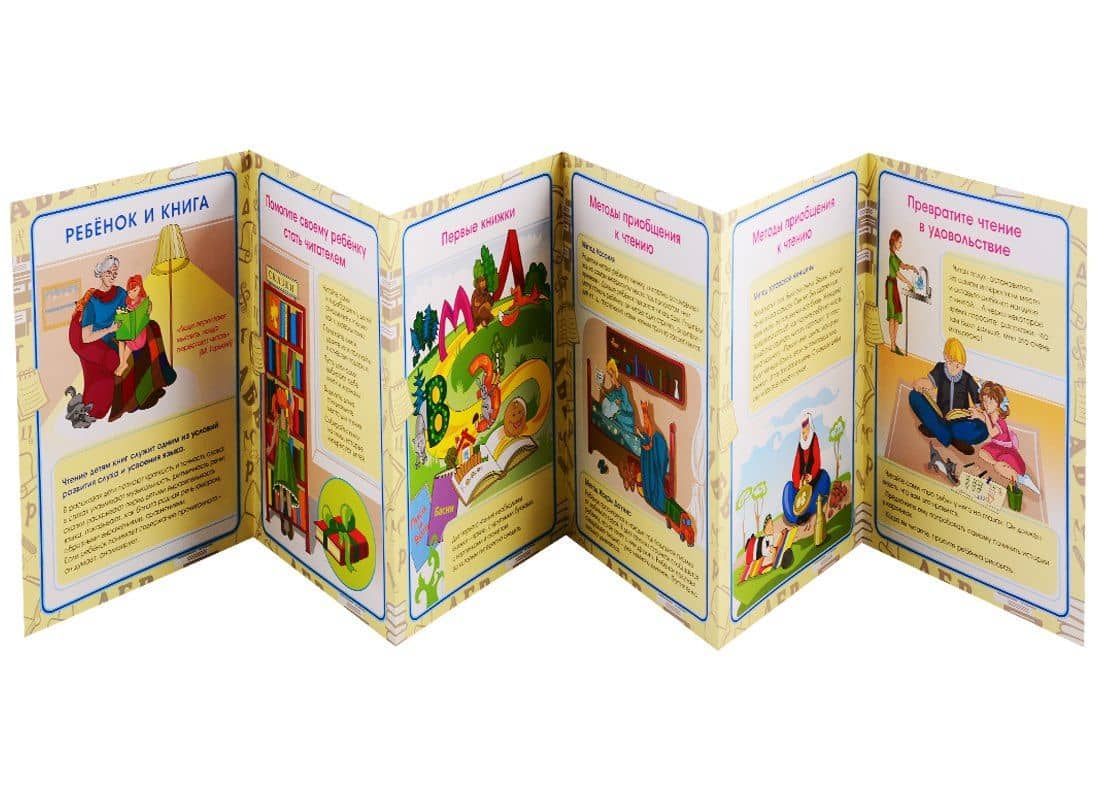 Ребенок и книга. Ширма с информацией для родителей и педагогов (2)