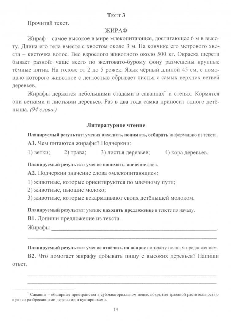 Комплексные итоговые работы. 3 класс. ФГОС — Татьяна Александровна Воронцова (2)