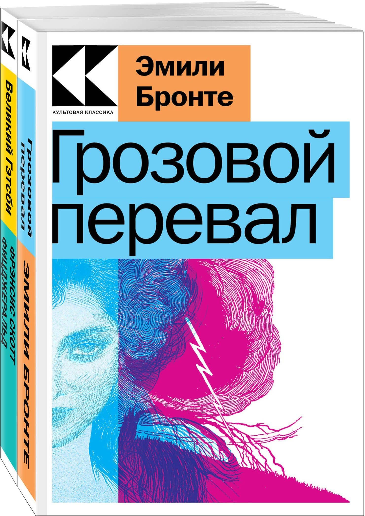 Набор "Любовь, изменившая жизнь" (из 2-х книг: "Грозовой перевал", "Великий Гэтсби") — Эмили Джейн Бронте