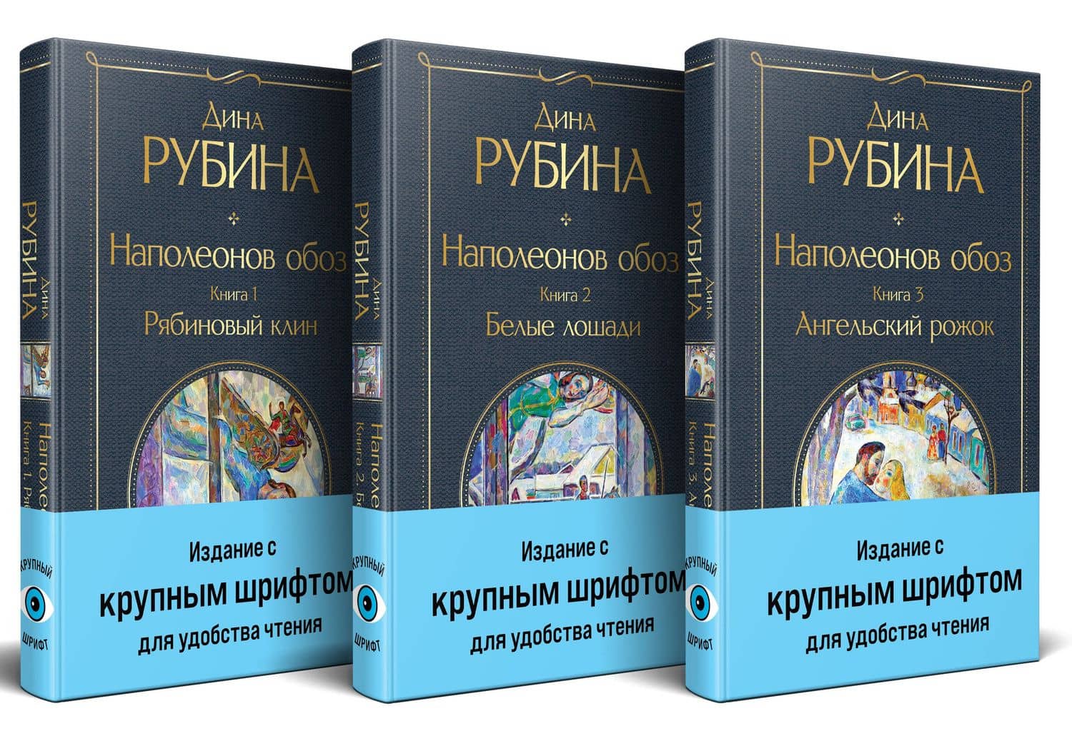 Комплект из 3-х книг Дины Рубиной: "Наполеонов обоз" — Дина Ильинична Рубина (2)